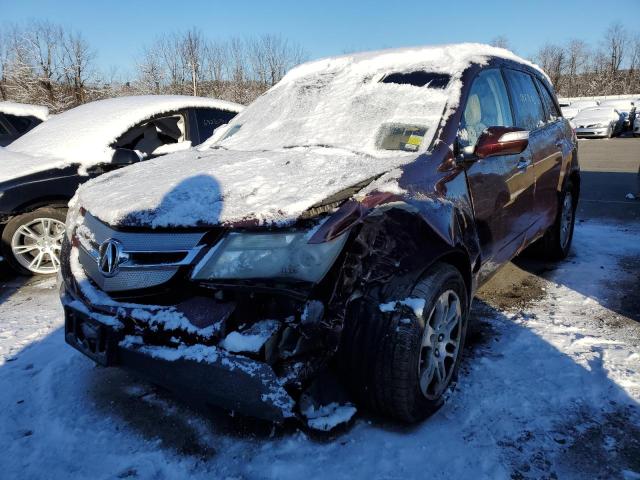 ACURA MDX 2008 with VIN 2HNYD282X8H554348 - Photo from auction