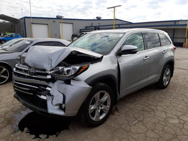 TOYOTA HIGHLANDER 2019 with VIN 5TDDZRFH6KS740192 - Photo from auction