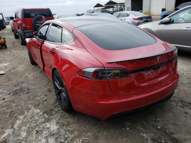 Photo 2 from auction – 2021 TESLA MODEL S with VIN 5YJSA1E66MF441650