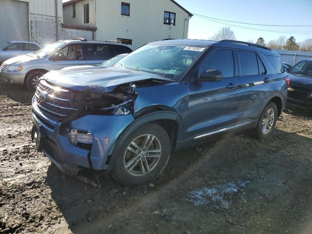 FORD EXPLORER X 2020 with VIN 1FMSK8DH3LGC40037 - Photo from auction