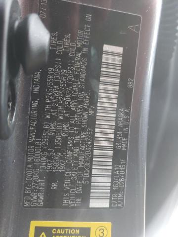 Photo 14 from auction – 2013 TOYOTA HIGHLANDER with VIN 5TDDK3EH2DS247793
