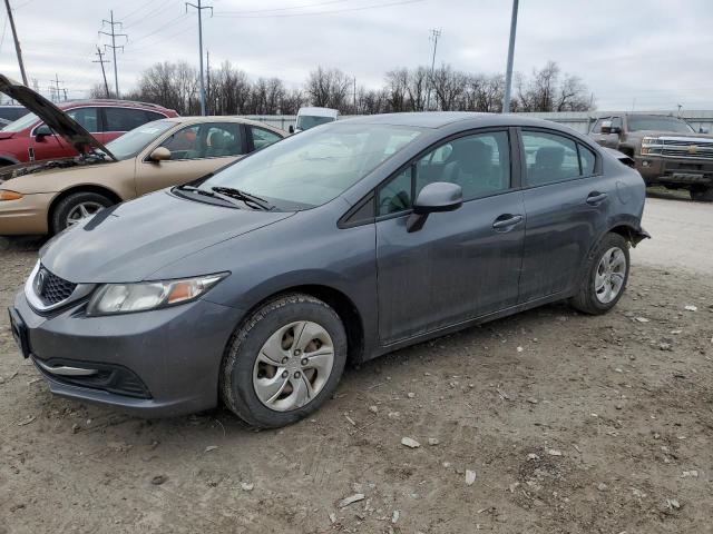 HONDA CIVIC LX 2013 with VIN 19XFB2F51DE035405 - Photo from auction