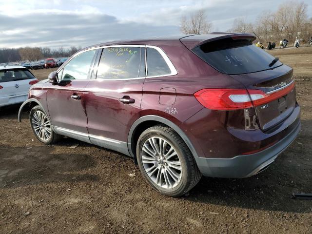 Photo 2 from auction – 2018 LINCOLN MKX RESERV with VIN 2LMPJ8LRXJBL42270
