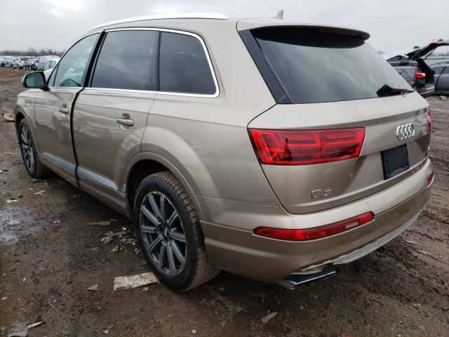 Photo 2 from auction – 2018 AUDI Q7 PREMIUM with VIN WA1LAAF7XJD032625