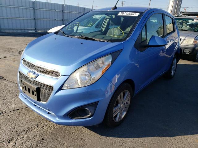 CHEVROLET SPARK 1LT 2013 with VIN KL8CD6S99DC507346 - Photo from auction