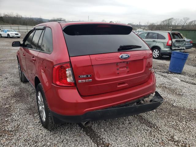 Photo 2 from auction – 2012 FORD EDGE SEL with VIN 2FMDK3JC2CBA36065