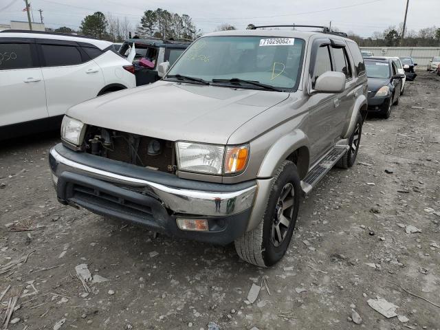 TOYOTA 4RUNNER SR 2001 with VIN JT3GN86RX10192506 - Photo from auction