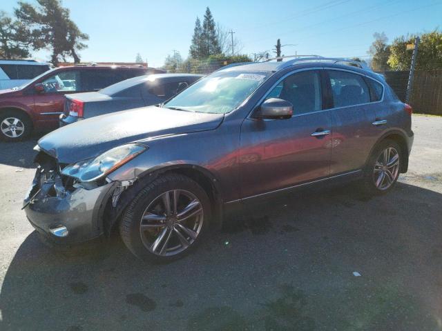 INFINITI EX37 BASE 2013 with VIN JN1BJ0HR6DM482192 - Photo from auction