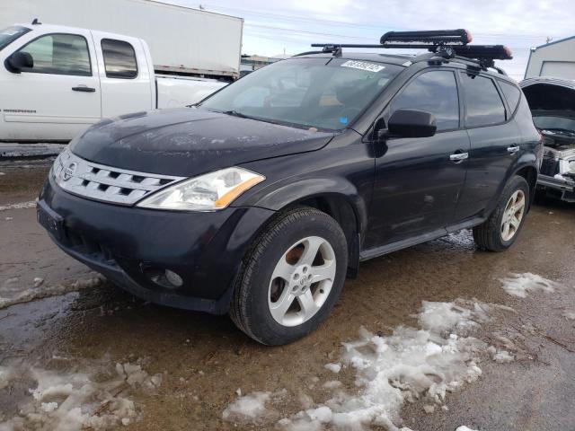 NISSAN MURANO SL 2003 with VIN JN8AZ08W33W201318 - Photo from auction