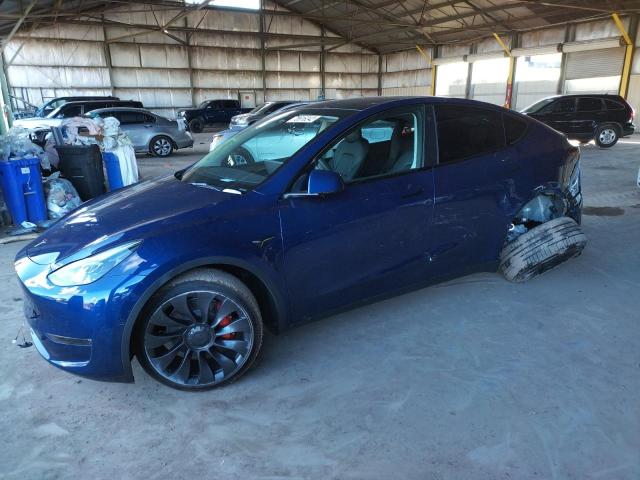 TESLA MODEL Y 2022 with VIN 7SAYGDEFXNF548831 - Photo from auction
