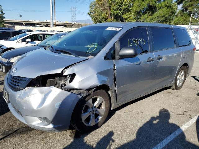 TOYOTA SIENNA 2013 with VIN 5TDZK3DC8DS287730 - Photo from auction