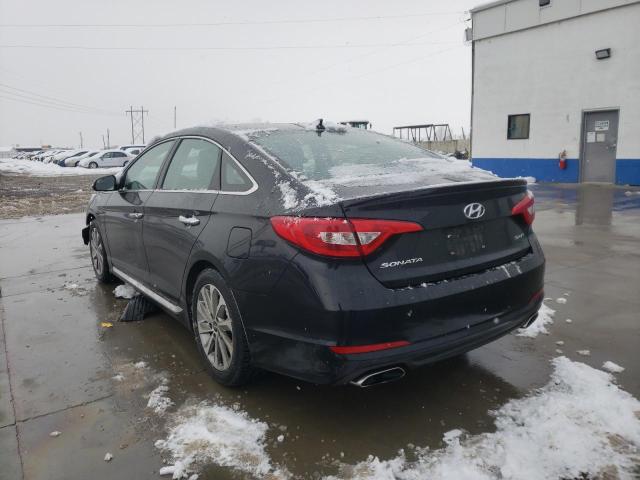 Photo 2 from auction – 2017 HYUNDAI SONATA SPO with VIN 5NPE34AF2HH550175