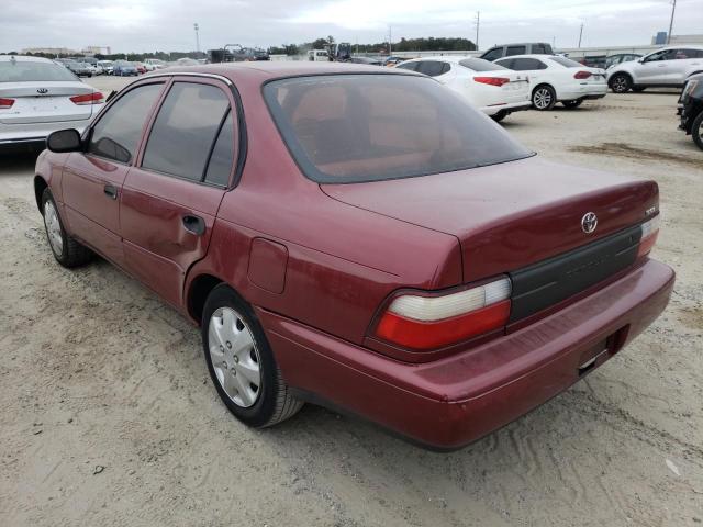 Photo 2 from auction – 1997 TOYOTA COROLLA BA with VIN 2T1BA02E2VC182683