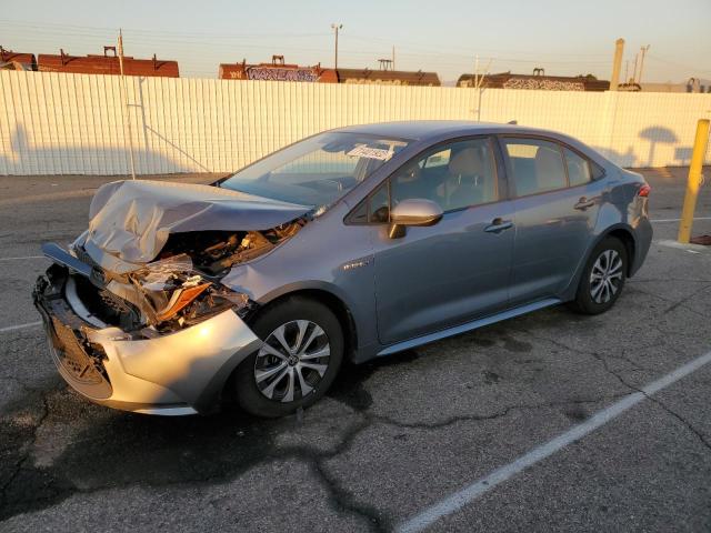 TOYOTA COROLLA LE 2021 with VIN JTDEAMDE7MJ004904 - Photo from auction