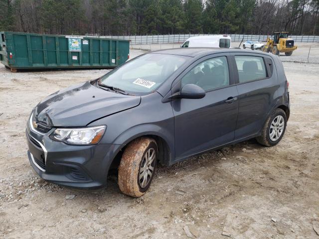 CHEVROLET SONIC 2020 with VIN 1G1JG6SB9L4121228 - Photo from auction