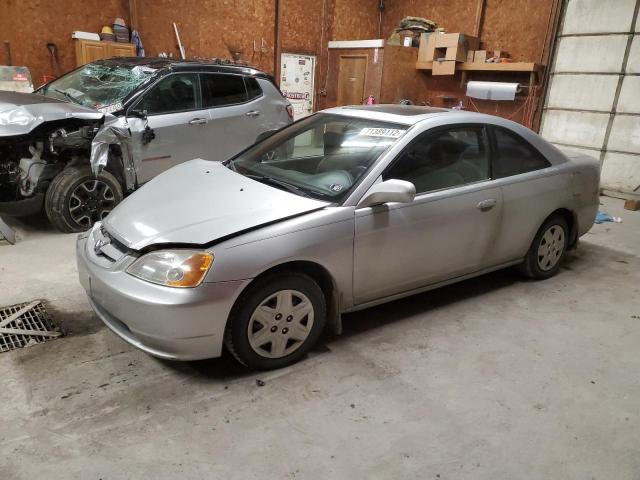 HONDA CIVIC EX 2002 with VIN 1HGEM21962L021361 - Photo from auction