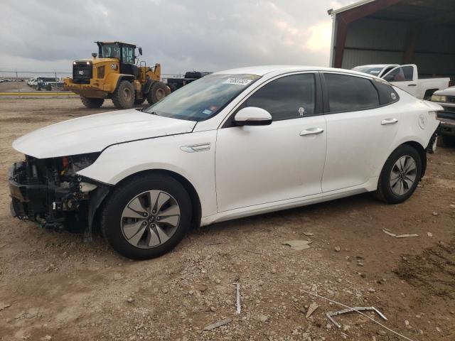 KIA OPTIMA HYB 2017 with VIN KNAGT4LC2H5007756 - Photo from auction