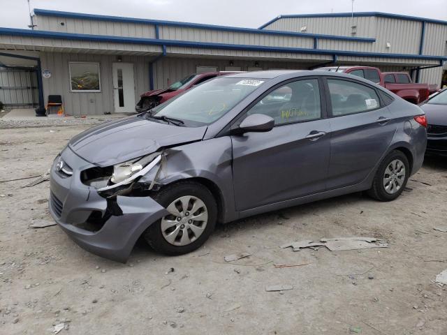 HYUNDAI ACCENT SE 2017 with VIN KMHCT4AE9HU223532 - Photo from auction