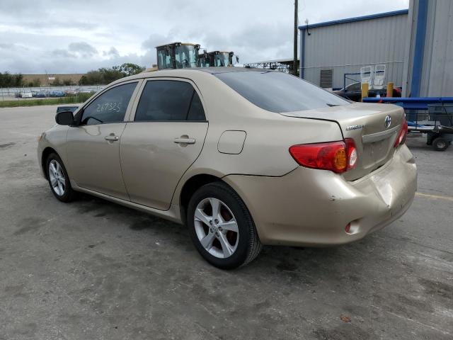 Photo 2 from auction – 2009 TOYOTA COROLLA BA with VIN 1NXBU40E19Z050097