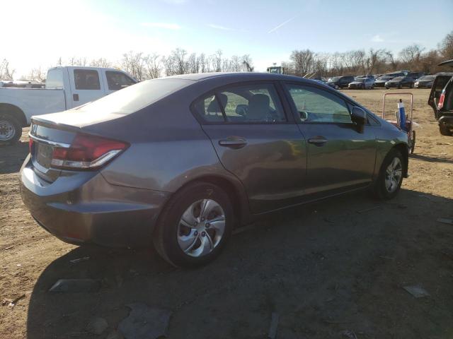 Photo 3 from auction – 2013 HONDA CIVIC LX with VIN 19XFB2F54DE035995