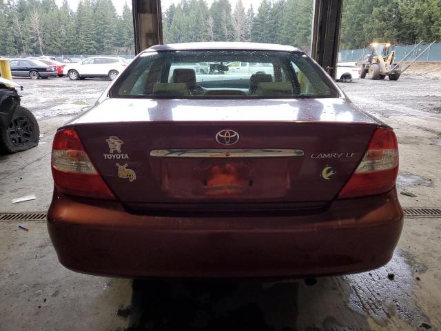 Photo 6 from auction – 2003 TOYOTA CAMRY LE with VIN 4T1BE32K83U237533