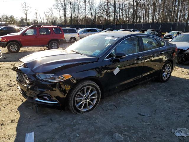 FORD FUSION SE 2017 with VIN 3FA6P0HD2HR366492 - Photo from auction