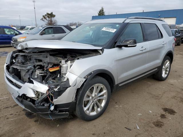 FORD EXPLORER X 2018 with VIN 1FM5K8D89JGA54304 - Photo from auction