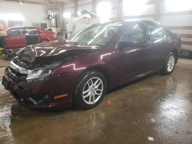 FORD FUSION S 2011 with VIN 3FAHP0GA5BR261100 - Photo from auction