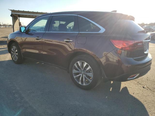 Photo 2 from auction – 2015 ACURA MDX TECHNO with VIN 5FRYD3H46FB011349