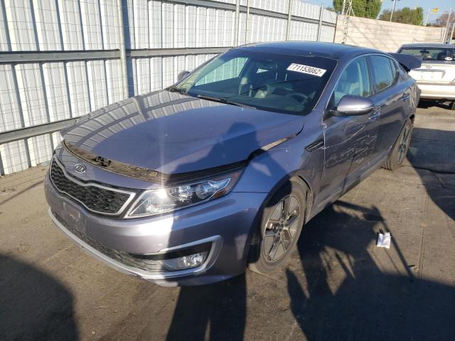 KIA OPTIMA HYB 2011 with VIN KNAGM4AD5B5001109 - Photo from auction