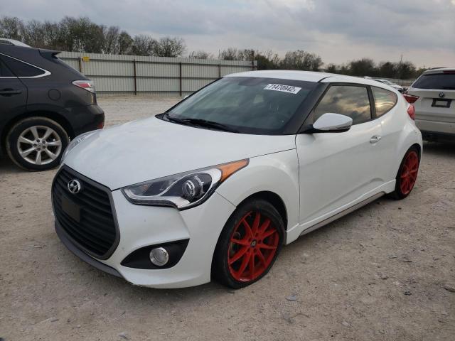 HYUNDAI VELOSTER T 2017 with VIN KMHTC6AE3HU310502 - Photo from auction