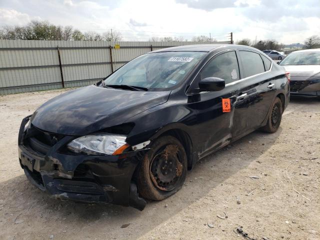 NISSAN SENTRA S 2015 with VIN 3N1AB7APXFL683603 - Photo from auction