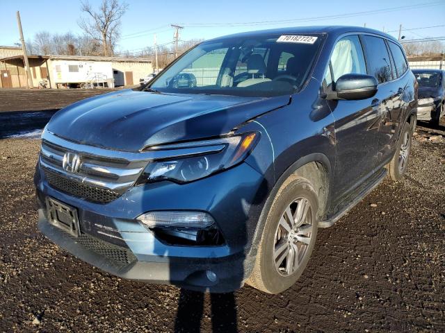 HONDA PILOT EXLN 2016 with VIN 5FNYF6H70GB108698 - Photo from auction