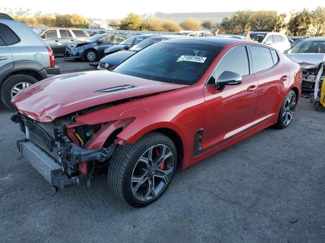 KIA STINGER GT 2018 with VIN KNAE55LC0J6019783 - Photo from auction