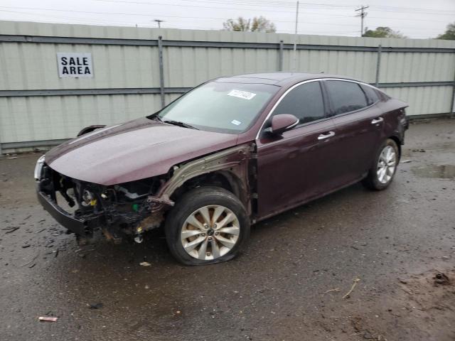KIA OPTIMA EX 2017 with VIN 5XXGU4L36HG159390 - Photo from auction