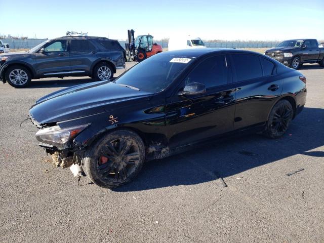 INFINITI Q50 BASE 2015 with VIN JN1BV7AP1FM331303 - Photo from auction