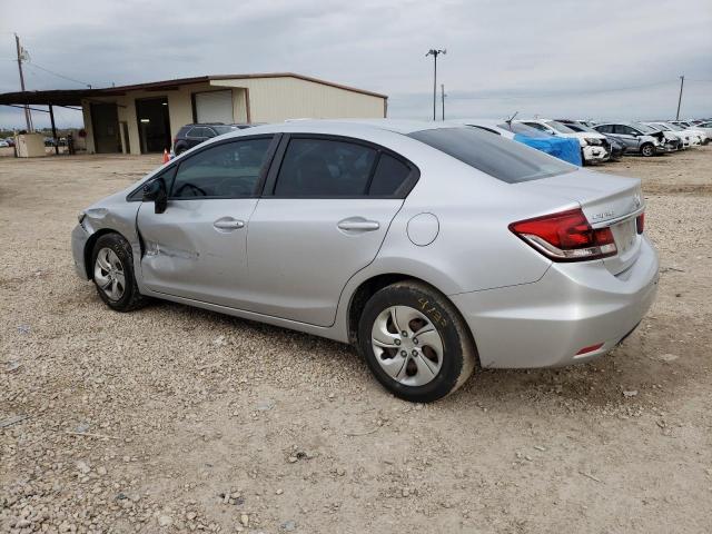 Photo 2 from auction – 2013 HONDA CIVIC LX with VIN 19XFB2F50DE045567