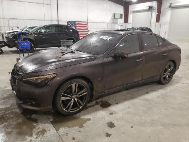 INFINITI Q50 BASE 2015 with VIN JN1BV7AR8FM411523 - Photo from auction