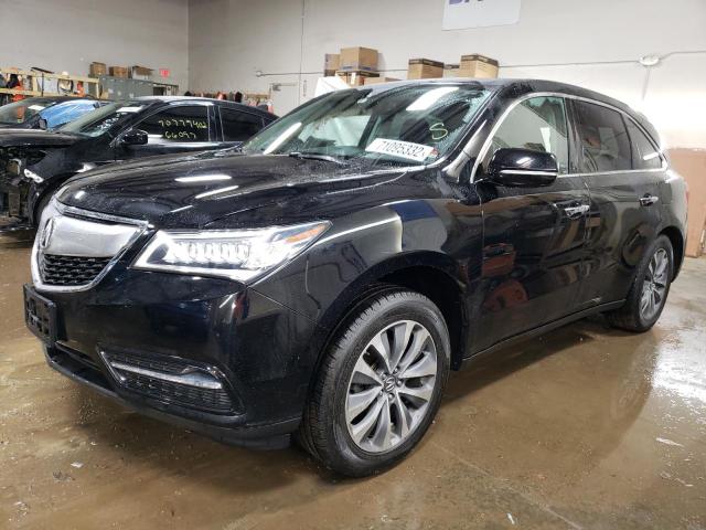 ACURA MDX TECHNO 2016 con VIN 5FRYD4H64GB056136 - Foto de la subasta