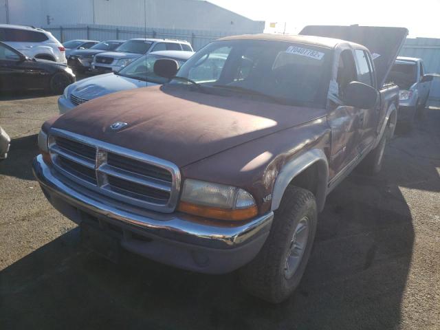 DODGE DAKOTA QUA 2000 with VIN 1B7GG2AN8YS793886 - Photo from auction