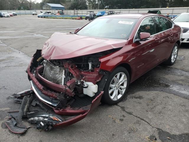 CHEVROLET IMPALA LT 2017 with VIN 1G1105S38HU184948 - Photo from auction