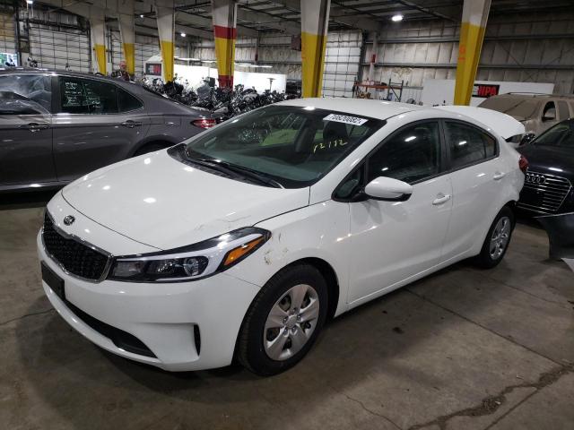 KIA FORTE LX 2018 with VIN 3KPFK4A72JE281136 - Photo from auction