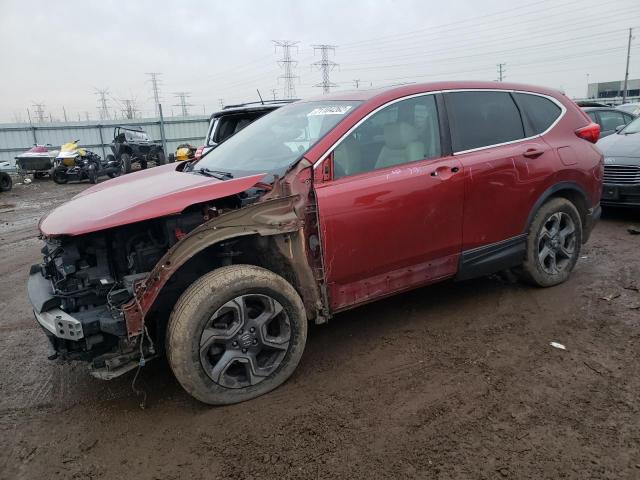 Photo 1 from auction – 2017 HONDA CR-V EXL with VIN 5J6RW2H89HL050847