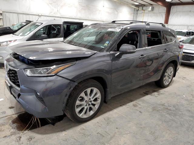 TOYOTA HIGHLANDER 2021 with VIN 5TDDZRBH6MS524268 - Photo from auction