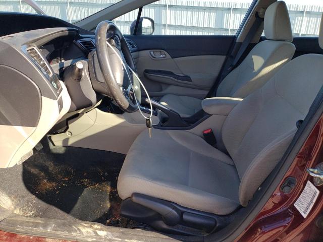 Photo 7 from auction – 2013 HONDA CIVIC LX with VIN 2HGFB2F57DH594303