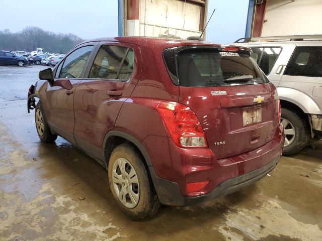 Photo 2 from auction – 2017 CHEVROLET TRAX LS with VIN 3GNCJKSB3HL173389