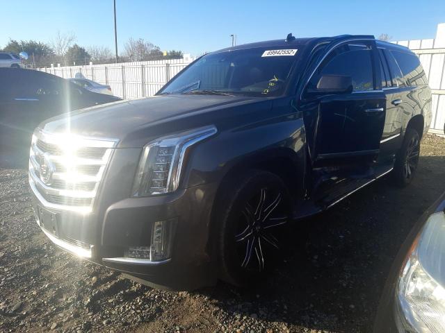 CADILLAC ESCALADE E 2015 with VIN 1GYS4JKJ1FR286612 - Photo from auction