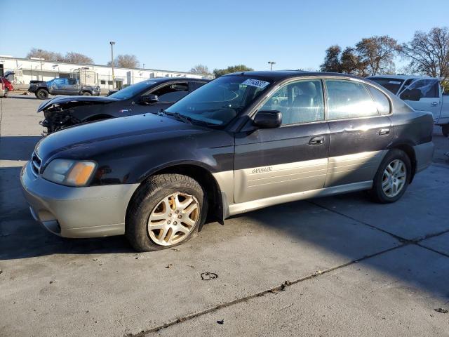 SUBARU LEGACY OUT 2000 with VIN 4S3BE6862Y7203903 - Photo from auction