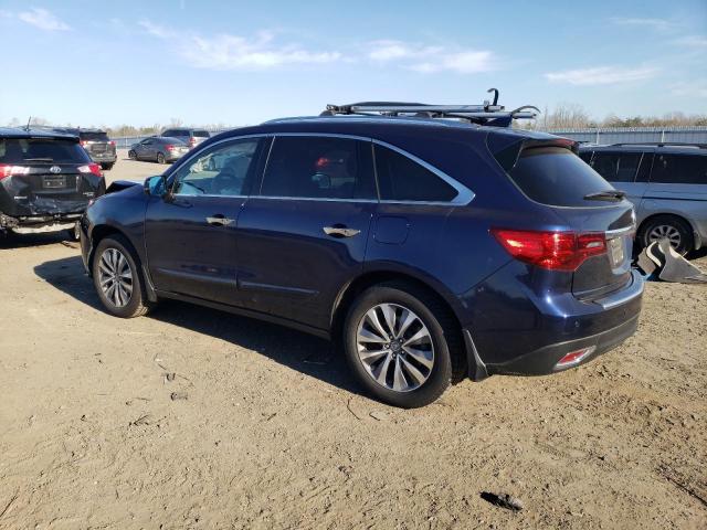 Photo 2 from auction – 2015 ACURA MDX TECHNO with VIN 5FRYD4H49FB027485