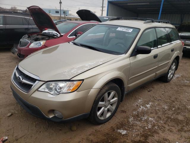 SUBARU OUTBACK 2. 2008 with VIN 4S4BP61C687343152 - Photo from auction